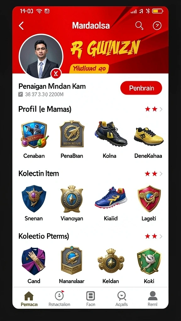 atom138 - Grafis yang menawan dan desain karakter unik.