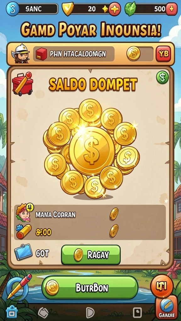 jarum77 - Karakter unik yang bisa dipilih untuk game yang lebih personal.