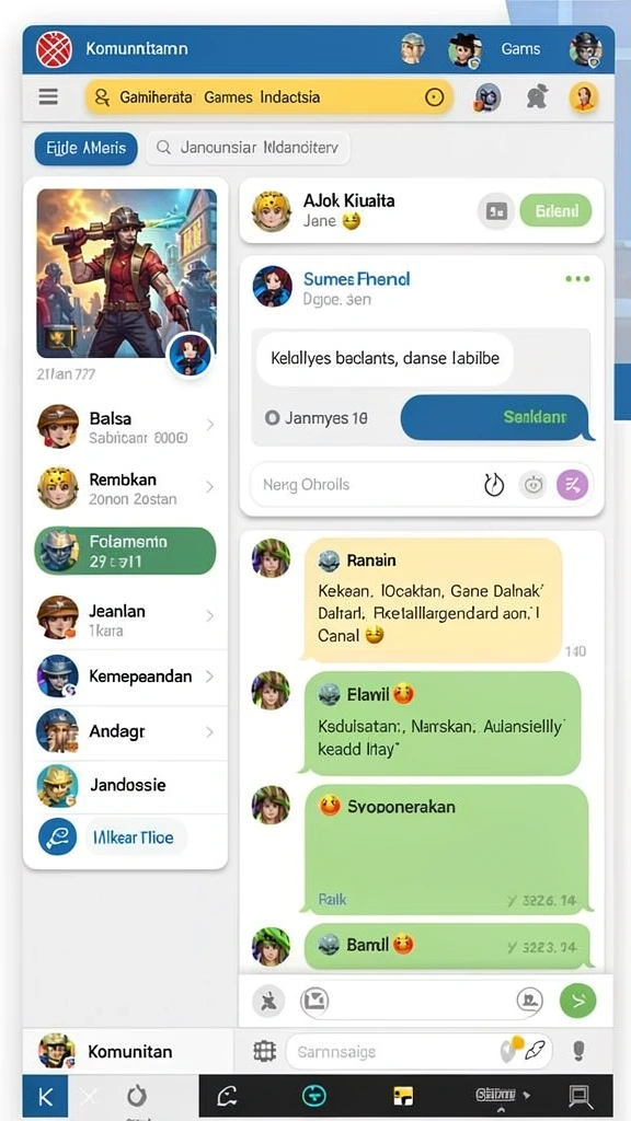 rajajuara - Tampilan antarmuka yang menarik dan user-friendly.