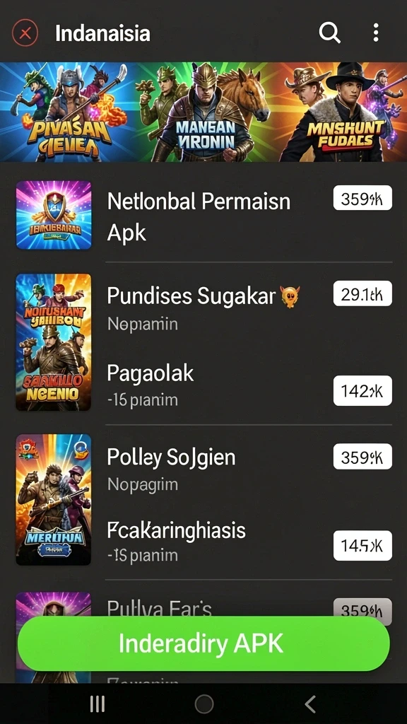 rpvip4 - Berbagai karakter unik yang dapat dipilih.