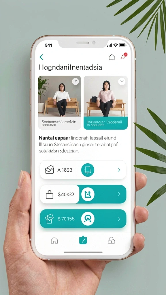 vv62 - Tampilan awal yang menarik dan user-friendly.